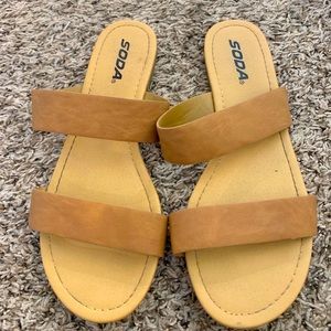 Soda Brand Sandals